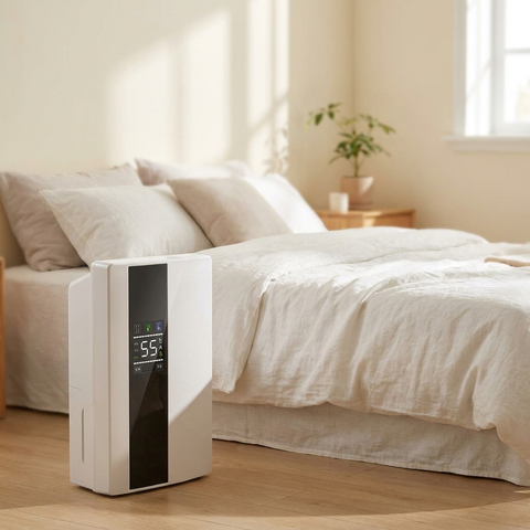 Déshumidificateur purificateur 2-en-1 HEPA — Ultra silencieux 25 dB